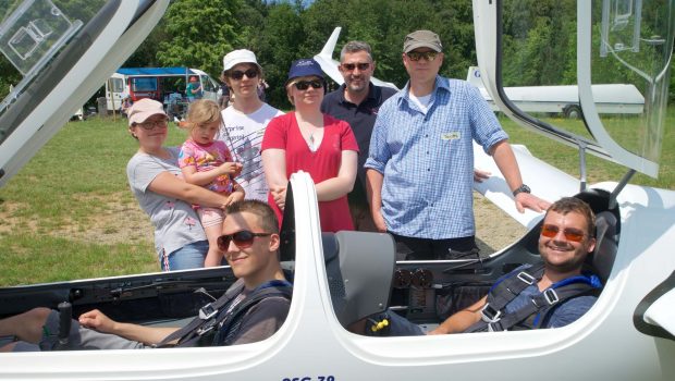 Erlebnisse unserer „Piloten für 1 Tag“ am 15.06.19 Pilot